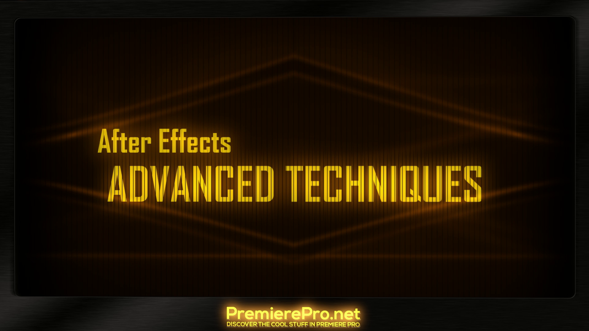 advanced after effects course