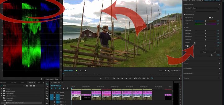 Limitations in Lumetri