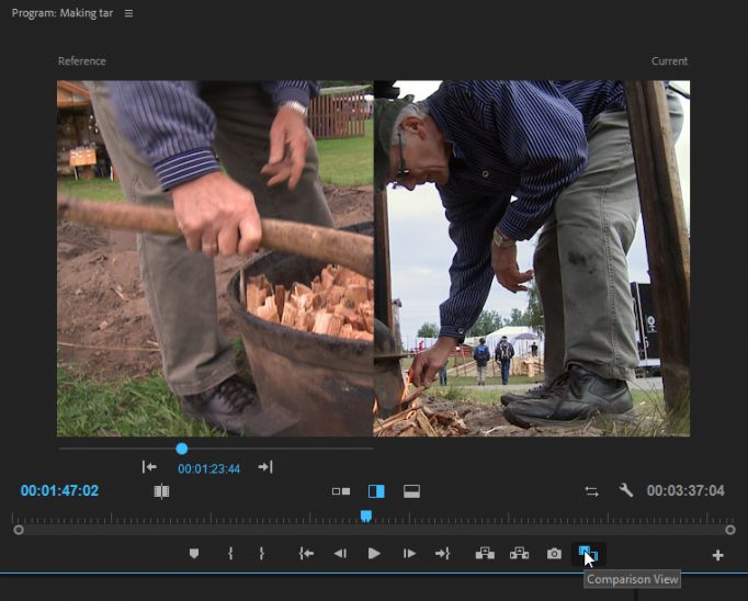 Comparison View Button