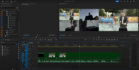 Multicam editing